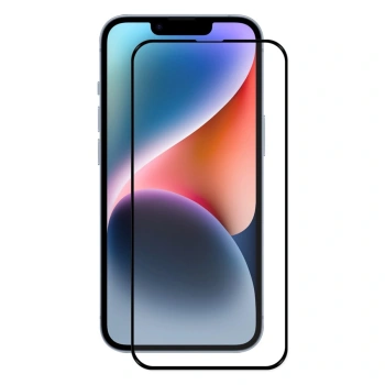 3D üvegfólia kerettel az alábbi mobiltelefonokra Apple iPhone 16e - fekete