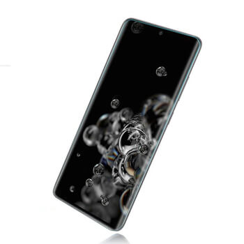 3x Picasee 3D UV ívelt üvegfólia az alábbi modellek számára Samsung Galaxy S20 Ultra 5G G988F - 2+1 ingyen