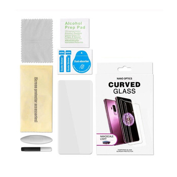 Picasee 3D UV ívelt üvegfólia az alábbi modellek számára Samsung Galaxy S20 Ultra 5G G988F