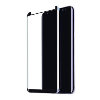 Picasee 3D üvegfólia az alábbi mobiltelefonokra Samsung Galaxy S8 G950F - fekete