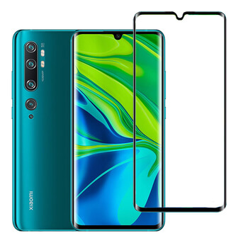 Picasee 3D üvegfólia az alábbi mobiltelefonokra Xiaomi Mi Note 10 (Pro) - fekete