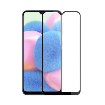3x Picasee 3D üvegfólia kerettel az alábbi mobiltelefonokra Samsung Galaxy A30s A307F - fekete - 2+1 ingyen