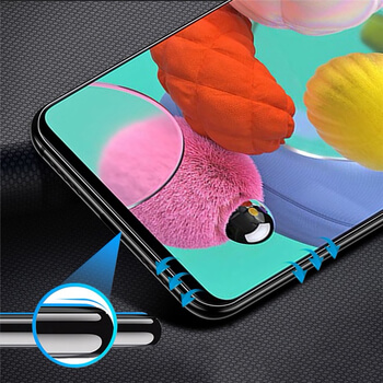 Picasee 3D üvegfólia kerettel az alábbi mobiltelefonokra Samsung Galaxy A41 A415F - fekete