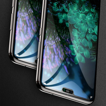 Picasee 3D üvegfólia kerettel az alábbi mobiltelefonokra Honor 9X Lite - fekete
