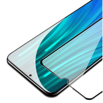 3x Picasee 3D üvegfólia kerettel az alábbi mobiltelefonokra Xiaomi Redmi Note 8 Pro - fekete - 2+1 ingyen