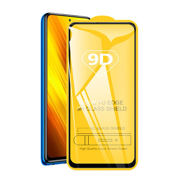 3x Picasee 3D üvegfólia kerettel az alábbi mobiltelefonokra Xiaomi Poco X3 - fekete - 2+1 ingyen