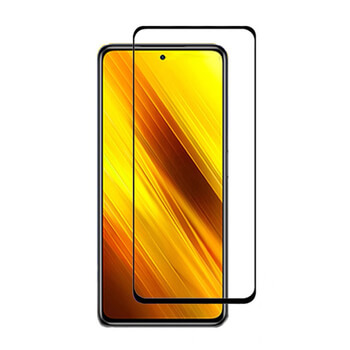 3x Picasee 3D üvegfólia kerettel az alábbi mobiltelefonokra Xiaomi Poco X3 - fekete - 2+1 ingyen