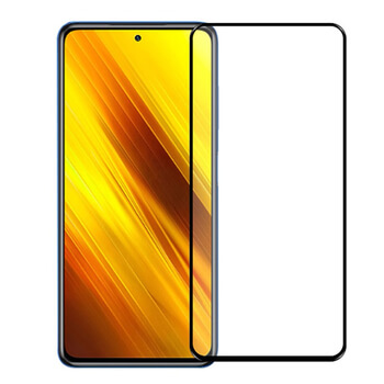 3x Picasee 3D üvegfólia kerettel az alábbi mobiltelefonokra Xiaomi Poco X3 - fekete - 2+1 ingyen