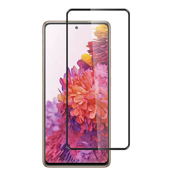 3x 3D üvegfólia kerettel az alábbi mobiltelefonokra Samsung Galaxy S20 FE - fekete