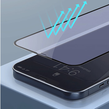 Picasee 3D üvegfólia kerettel az alábbi mobiltelefonokra Apple iPhone 12 Pro Max - fekete