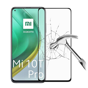 Picasee 3D üvegfólia kerettel az alábbi mobiltelefonokra Xiaomi Mi 10T Pro - fekete