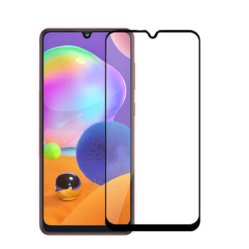 Picasee 3D üvegfólia kerettel az alábbi mobiltelefonokra Samsung Galaxy A31 A315F - fekete