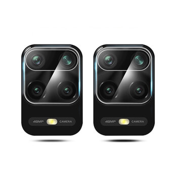 Picasee védőüveg kamera és a fényképezőgép lencséjéhez Xiaomi Redmi Note 9 Pro