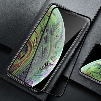 Picasee 3D üvegfólia kerettel az alábbi mobiltelefonokra Apple iPhone XS Max - fekete