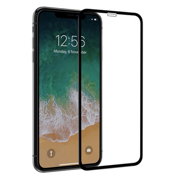 Picasee 3D üvegfólia kerettel az alábbi mobiltelefonokra Apple iPhone XS Max - fekete
