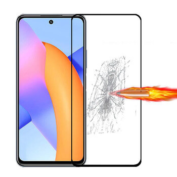 Picasee 3D üvegfólia kerettel az alábbi mobiltelefonokra Honor 10X Lite - fekete