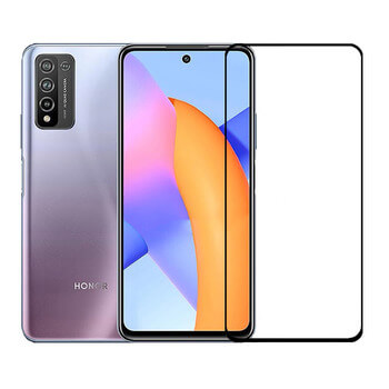 3x Picasee 3D üvegfólia kerettel az alábbi mobiltelefonokra Honor 10X Lite - fekete - 2+1 ingyen