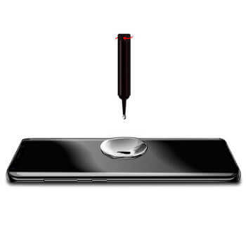 Picasee 3D UV ívelt üvegfólia az alábbi modellek számára Samsung Galaxy S21 Ultra 5G G998B