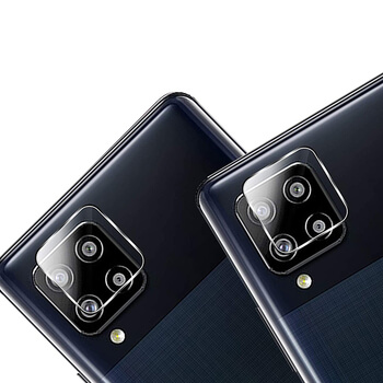 3x Picasee védőüveg a fényképezőgép lencséjéhez Samsung Galaxy A42 A426B 2 + 1 ingyenes