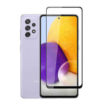 3x Picasee 3D üvegfólia kerettel az alábbi mobiltelefonokra Samsung Galaxy A72 A725F - fekete - 2+1 ingyen