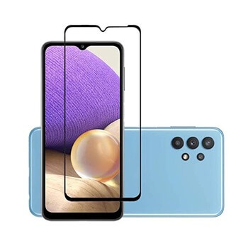 3x Picasee 3D üvegfólia kerettel az alábbi mobiltelefonokra Samsung Galaxy A32 4G SM-A325F - fekete - 2+1 ingyen