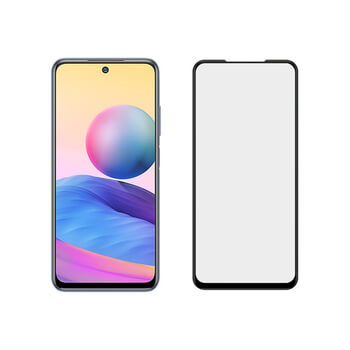 Picasee 3D üvegfólia kerettel az alábbi mobiltelefonokra Xiaomi Redmi Note 10 5G - fekete