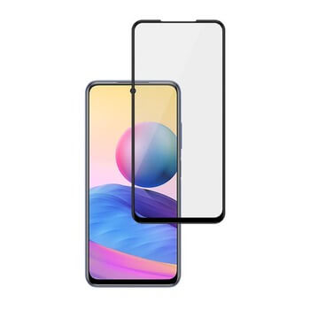 Picasee 3D üvegfólia kerettel az alábbi mobiltelefonokra Xiaomi Redmi Note 10 5G - fekete