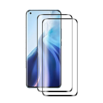 3x Picasee 3D üvegfólia az alábbi mobiltelefonokra Xiaomi Mi 11 Ultra - fekete - 2+1 ingyen