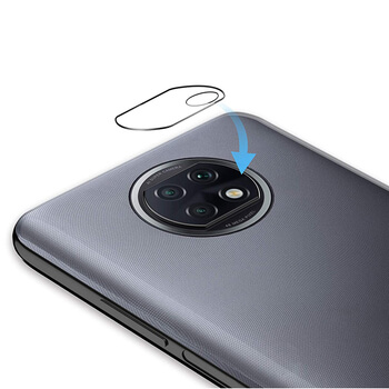 Picasee védőüveg kamera és a fényképezőgép lencséjéhez Xiaomi Redmi Note 9T