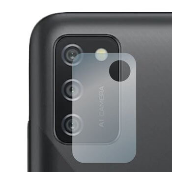 3x Picasee védőüveg a fényképezőgép lencséjéhez Samsung Galaxy A02s A025G 2 + 1 ingyenes