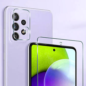 3x Picasee védőüveg a fényképezőgép lencséjéhez Samsung Galaxy A52s 5G A528B 2 + 1 ingyenes