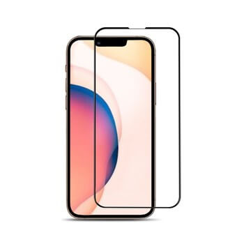 3D üvegfólia kerettel az alábbi mobiltelefonokra Apple iPhone 13 - fekete