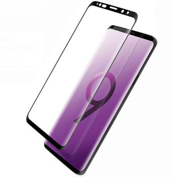 3D üvegfólia az alábbi mobiltelefonokra Samsung Galaxy S9 Plus G965F - fekete