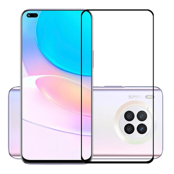 3x Picasee 3D üvegfólia kerettel az alábbi mobiltelefonokra Huawei Nova 8i - fekete - 2+1 ingyen