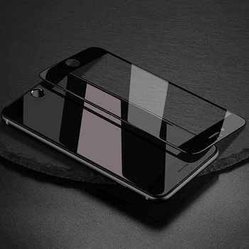 Picasee 3D üvegfólia kerettel az alábbi mobiltelefonokra Apple iPhone SE 2022 - fekete