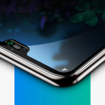 Picasee 3D üvegfólia kerettel az alábbi mobiltelefonokra Honor X8 - fekete