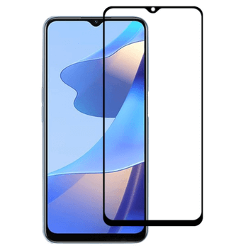 3x Picasee 3D üvegfólia kerettel az alábbi mobiltelefonokra OPPO A16 - fekete - 2+1 ingyen