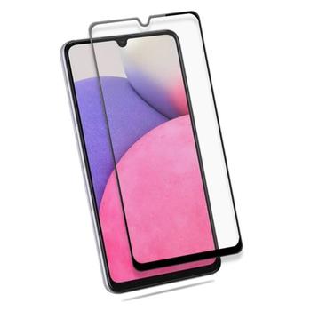 Picasee 3D üvegfólia kerettel az alábbi mobiltelefonokra Samsung Galaxy A33 5G A336 - fekete