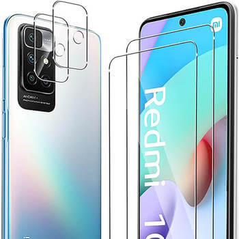 3x Picasee védőüveg a fényképezőgép lencséjéhez Xiaomi Redmi 10 (2022) 2 + 1 ingyenes