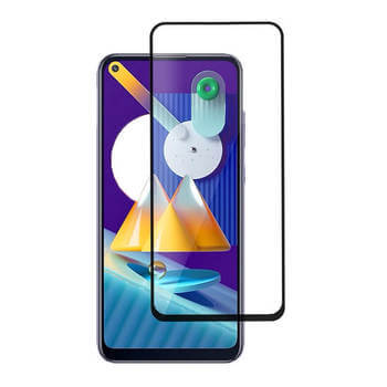 3D üvegfólia kerettel az alábbi mobiltelefonokra Samsung Galaxy M13 M135F - fekete