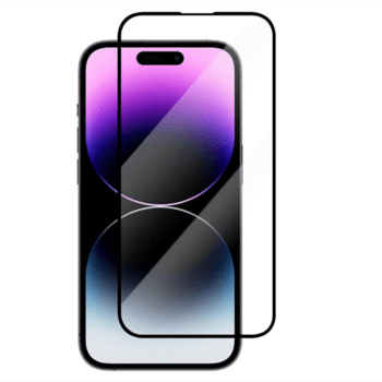 3D üvegfólia kerettel az alábbi mobiltelefonokra Apple iPhone 14 Pro Max - fekete