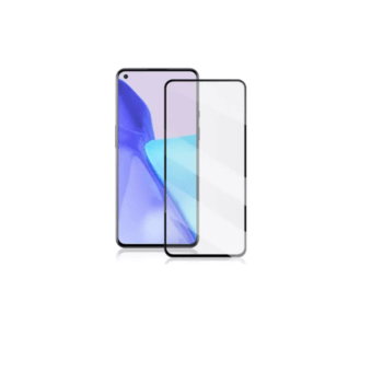 3x Picasee 3D üvegfólia kerettel az alábbi mobiltelefonokra OnePlus 9 - fekete - 2+1 ingyen