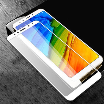 3x Picasee 3D üvegfólia kerettel az alábbi mobiltelefonokra Xiaomi Redmi 5 Plus Global - fehér - 2+1 ingyen