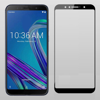 Picasee 3D üvegfólia kerettel az alábbi mobiltelefonokra Asus ZenFone Max Pro (M1) ZB602KL - fekete
