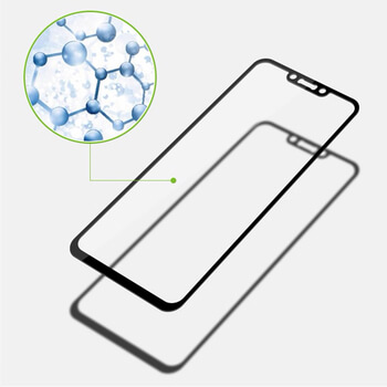 Picasee 3D üvegfólia kerettel az alábbi mobiltelefonokra Huawei Nova 3 - fekete