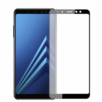 Picasee 3D üvegfólia kerettel az alábbi mobiltelefonokra Samsung Galaxy A8 2018 A530F - fekete