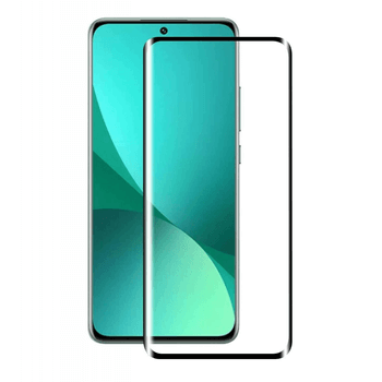 Picasee 3D üvegfólia kerettel az alábbi mobiltelefonokra Xiaomi Redmi Note 12 5G - fekete