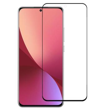 Picasee 3D üvegfólia kerettel az alábbi mobiltelefonokra Xiaomi Redmi Note 12S - fekete