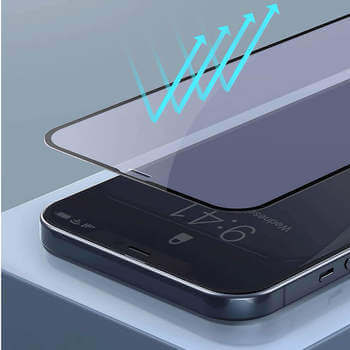 Picasee 3D üvegfólia kerettel az alábbi mobiltelefonokra Apple iPhone 15 Pro - fekete