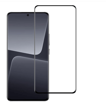 Picasee 3D üvegfólia kerettel az alábbi mobiltelefonokra Xiaomi 13T - fekete